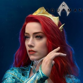 Mera Aquaman Life-Size Bust by Infinity Studio